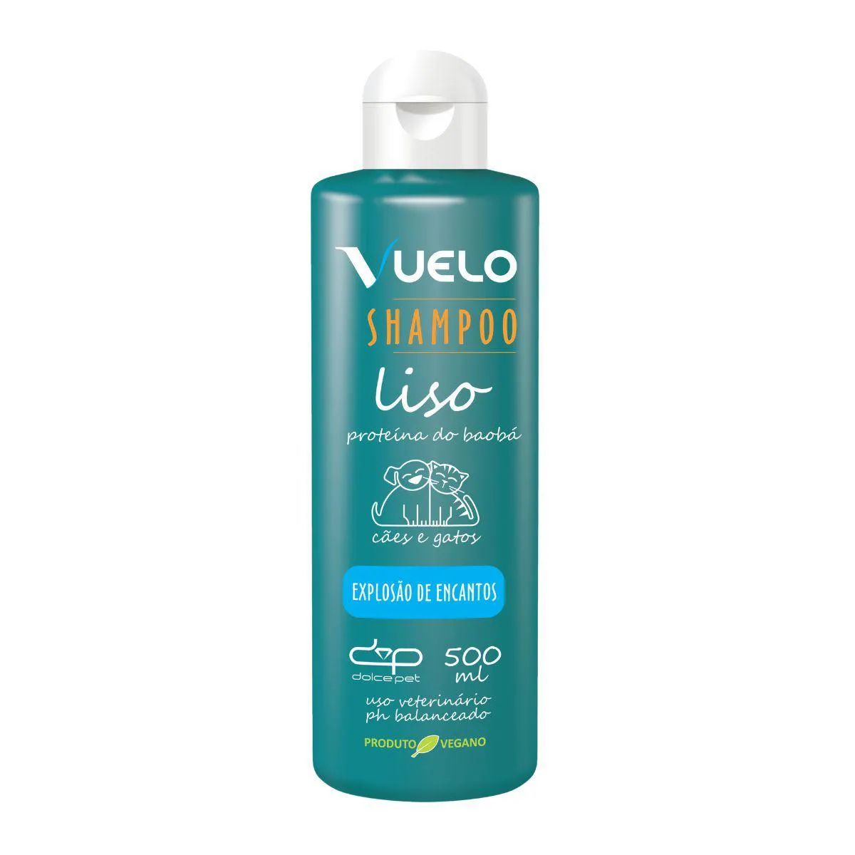Shampoo Vuelo Liso Explosão de Encantos para Cães e Gatos 500Ml — | Farmácia Resyla
