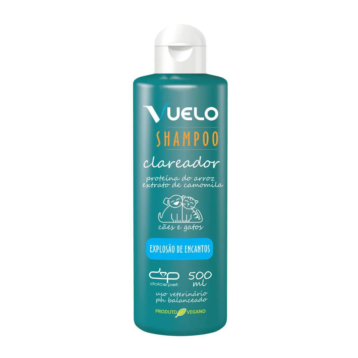 Shampoo Clareador Explosão de Encantos Vuelo Dolce Pet Cães e Gatos - 500 Ml — | Farmácia Resyla