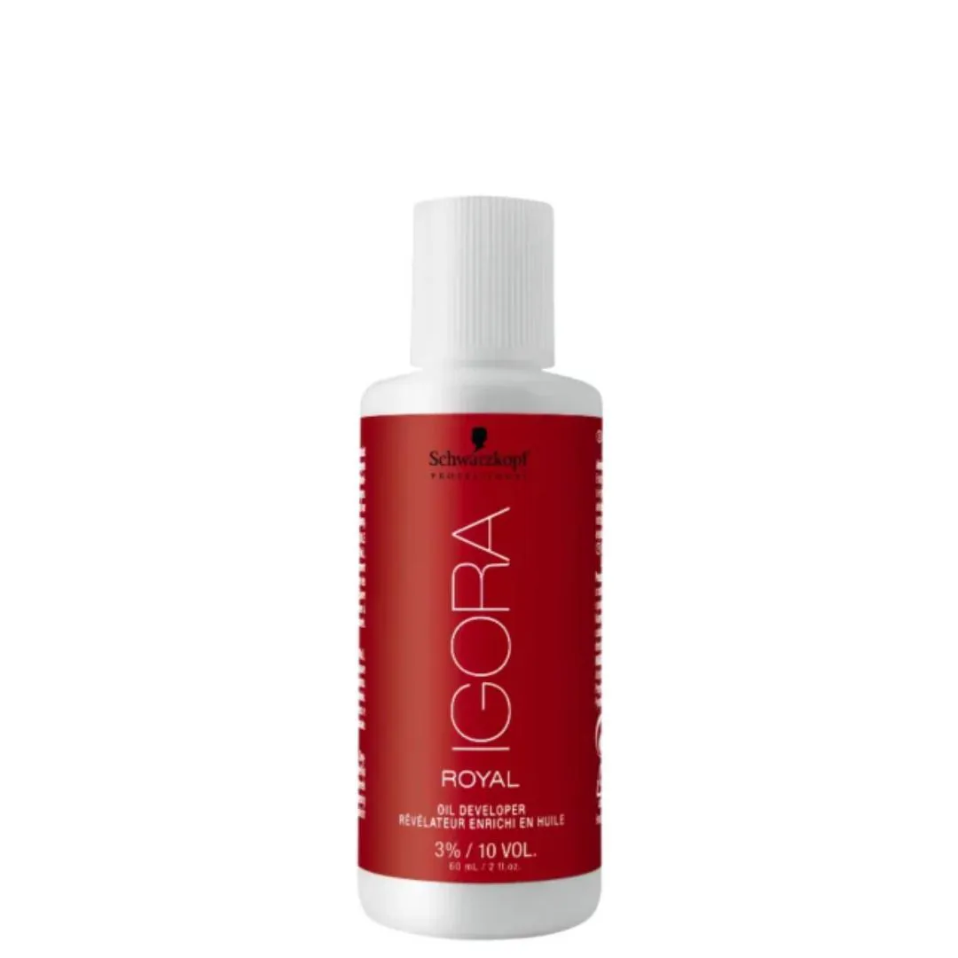 Schwarzkopf Igora Royal 3% - Água Oxigenada 10 Volumes 60ml — | Farmácia Resyla