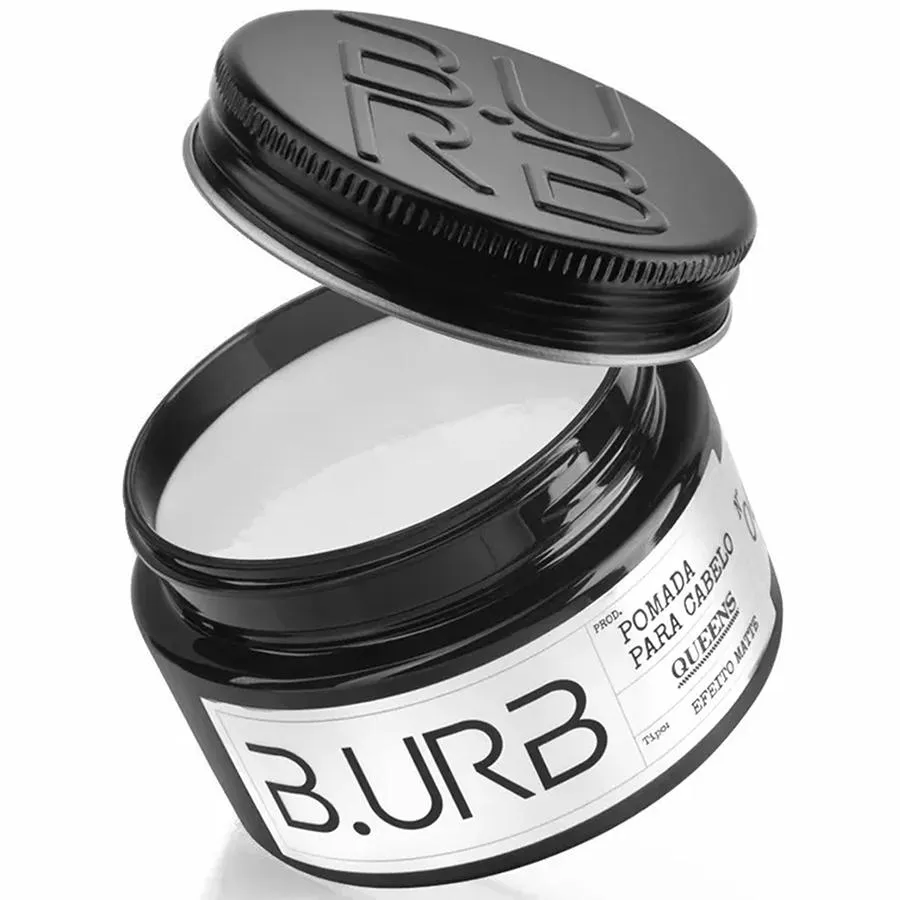 Pomada para Cabelo Queens Efeito Matte / Seco 100g Barba Urbana B.urb — | Farmácia Resyla