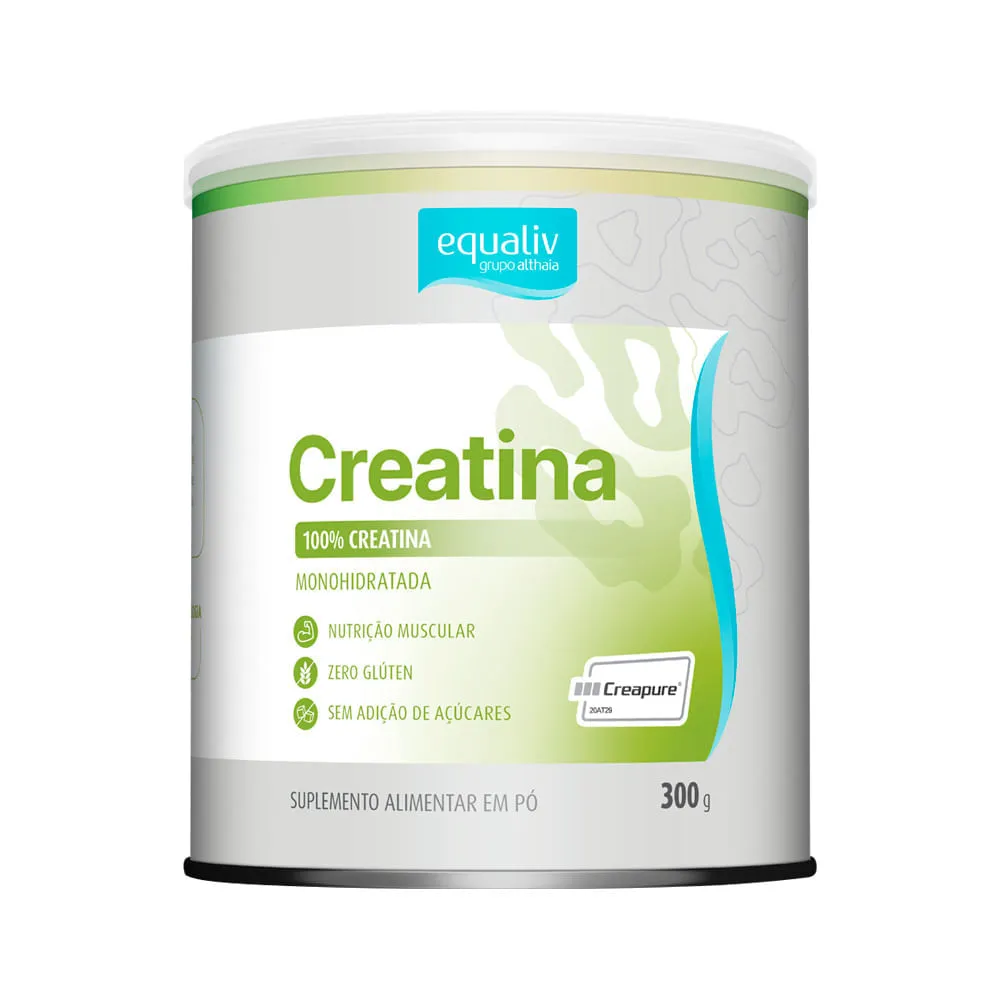 Equaliv Creatina Creapure 300gr — | Farmácia Resyla