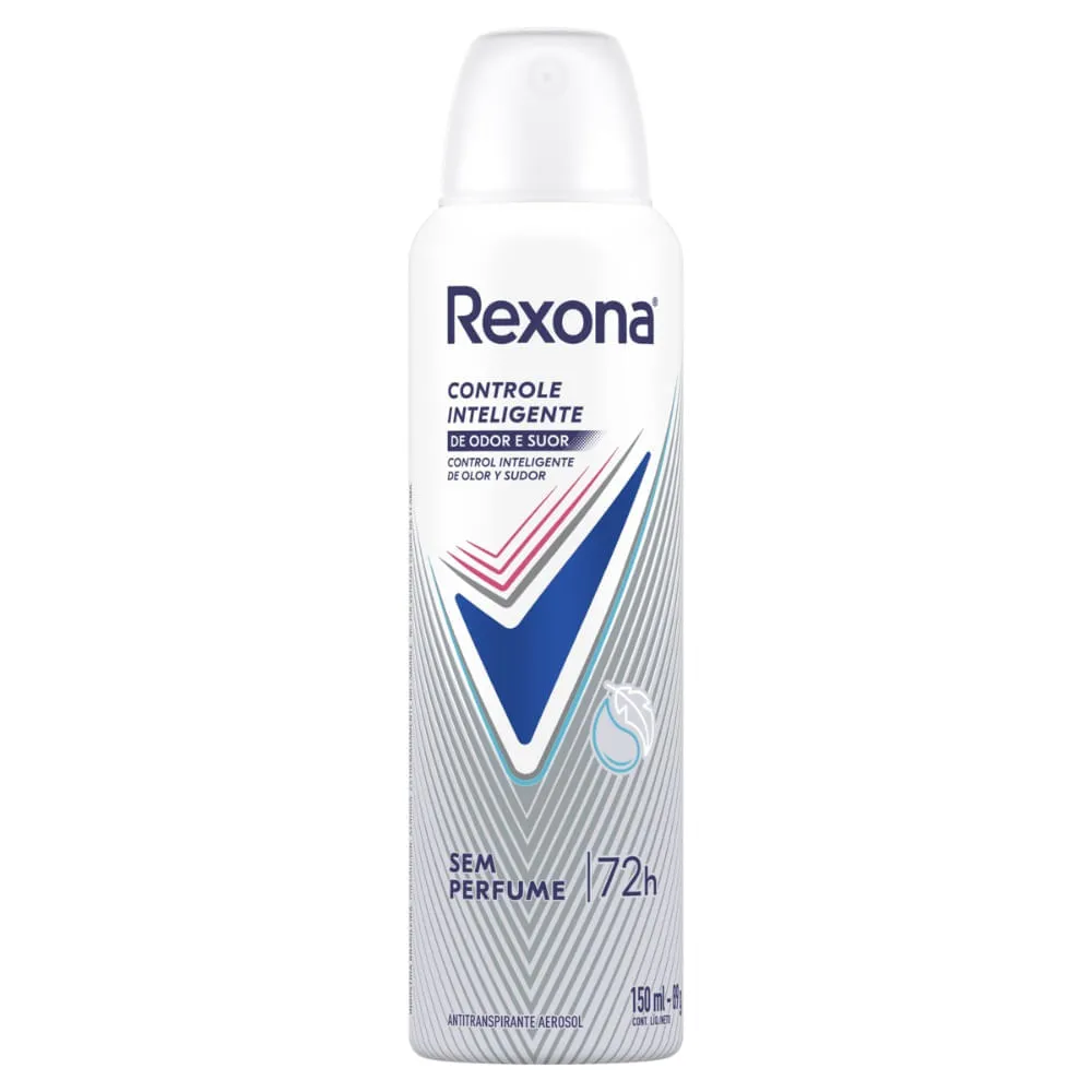 Antitranspirante Aerossol Rexona Sem Perfume 150ml — Rexona | Farmácia Resyla