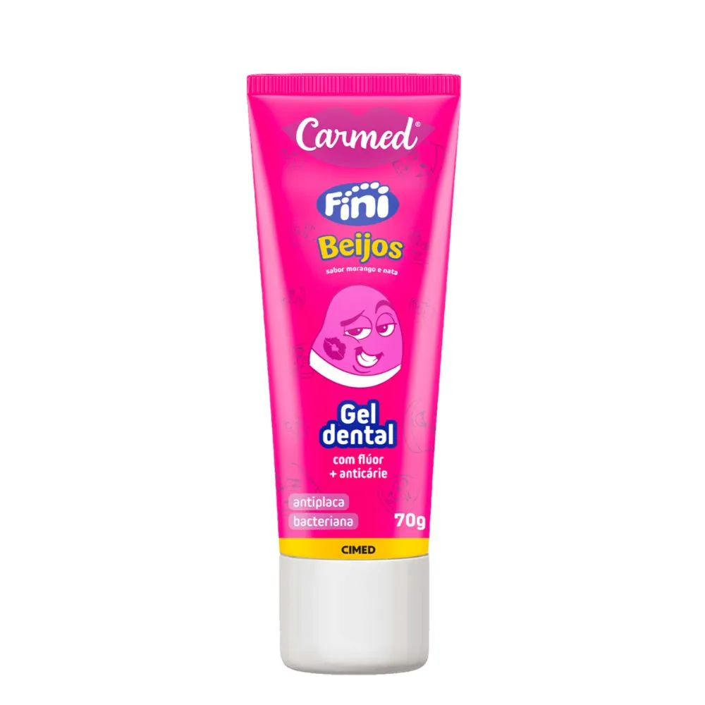Gel Dental Carmed Fini 70gr Beijos — | Farmácia Resyla