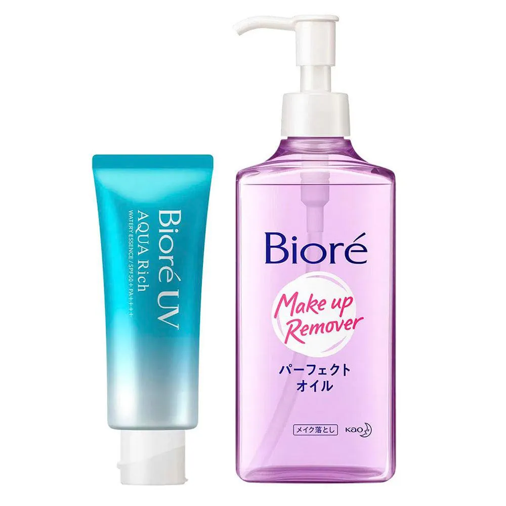 Bioré Kit - Protetor Solar Fps50 + Óleo Demaquilante Facial — Bioré | Farmácia Resyla