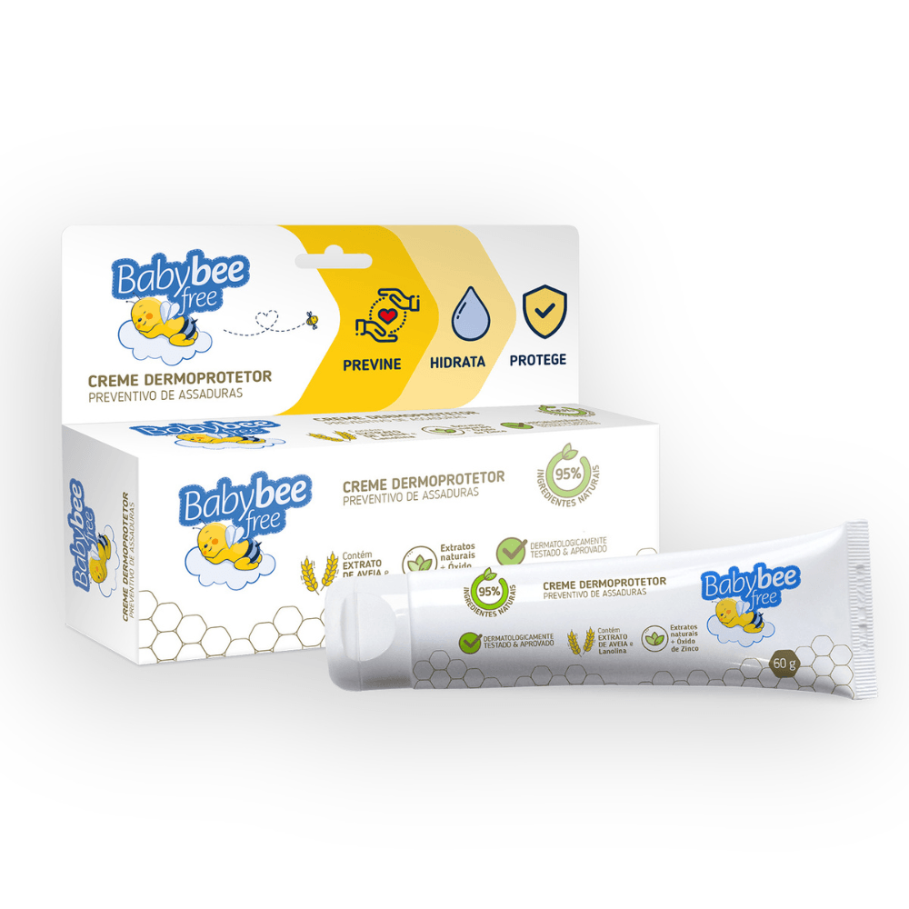 Creme Para Assadura Baby Bee Free 60gr Dermoprotetora — | Farmácia Resyla