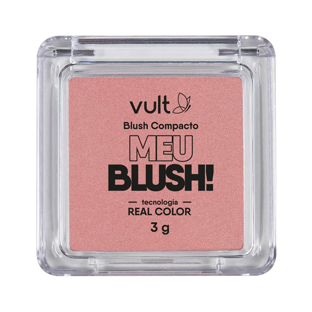 Blush Compacto Vult Meu Blush 3g - Rosa Perolado — Vult | Farmácia Resyla