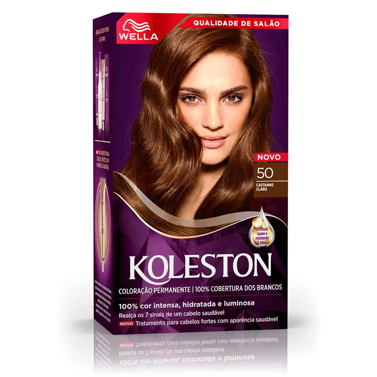 Tintura Creme Koleston 50 Castanho Claro com 1 Unidade — Koleston | Farmácia Resyla