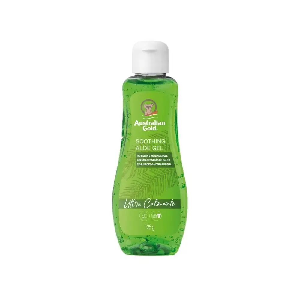 Gel Pós-sol Autralian Gold Soothing Aloe Gel Ultra Calmante 125gr — | Farmácia Resyla
