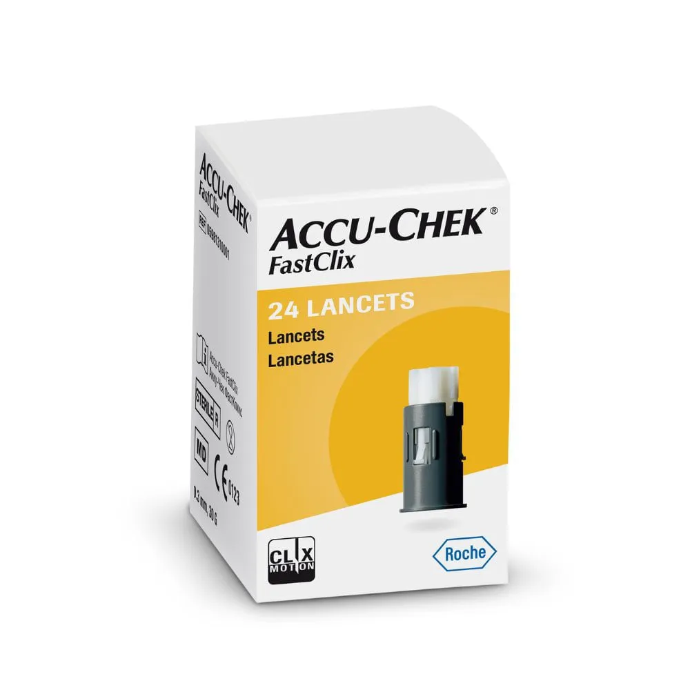 Lanceta Accu-chek Fastclix 24 Unidades — | Farmácia Resyla