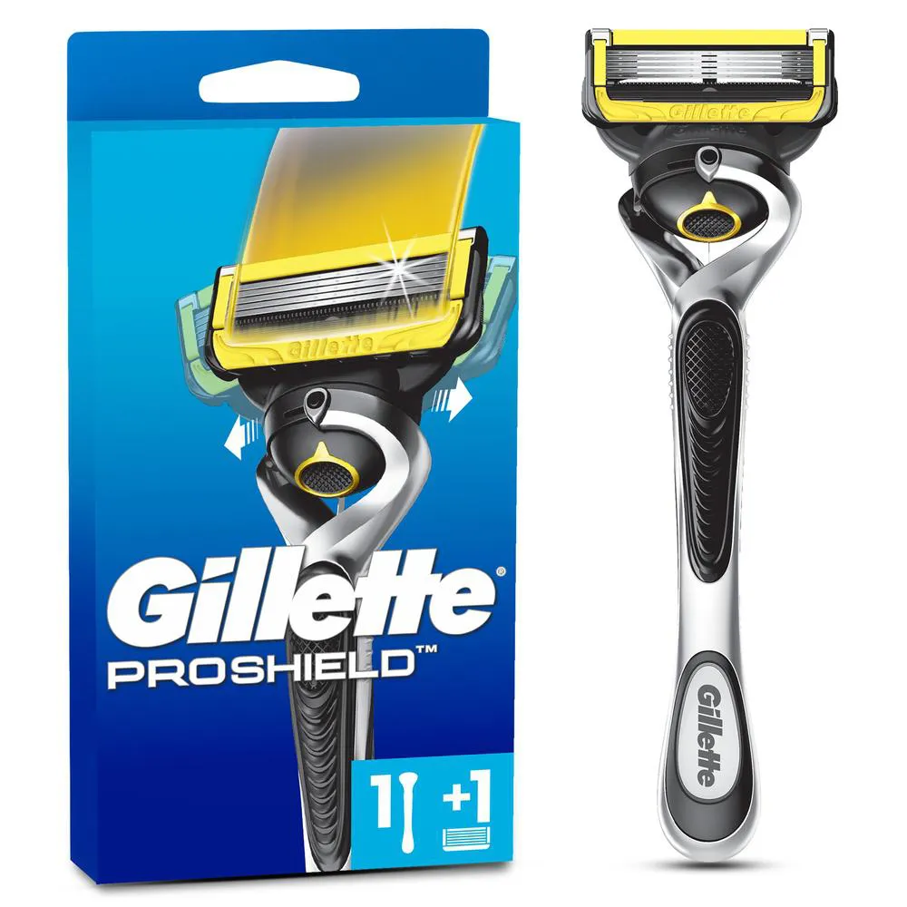 Aparelho de Barbear Gillette Fusion Proshield com 1 unidade — Gillette | Farmácia Resyla