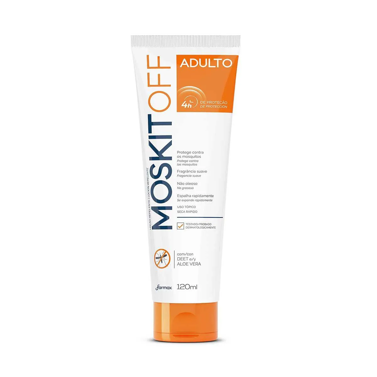 Repelente de Inseto Moskitoff com DEET Loção 120ml — | Farmácia Resyla