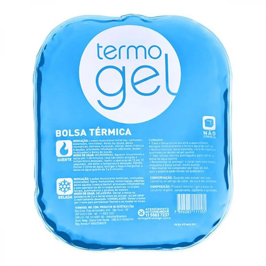 Bolsa Térmica Termogel Crystal Azul 510ml — | Farmácia Resyla