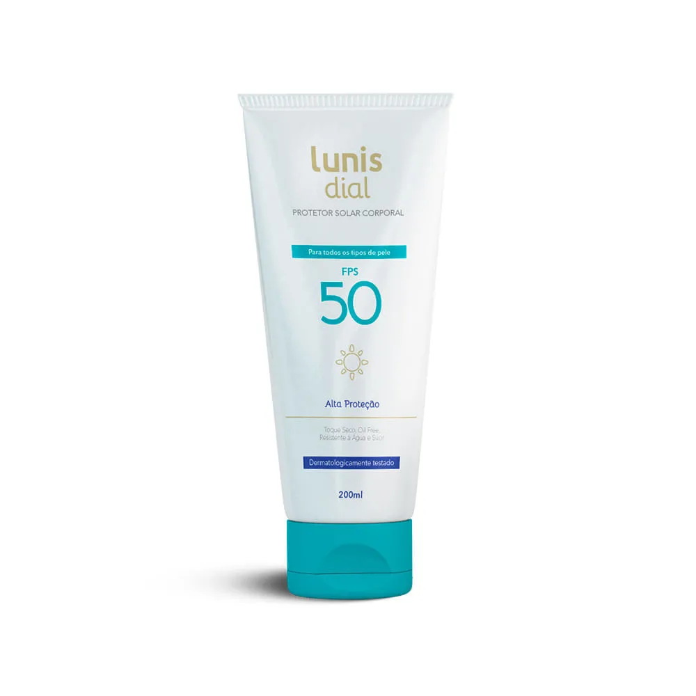 Protetor Solar Lunis Dial Fps50 200 Ml — | Farmácia Resyla