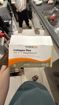 VITAMIN LIFE Collagen Plus Vit C + Magnesium — | Farmácia Resyla