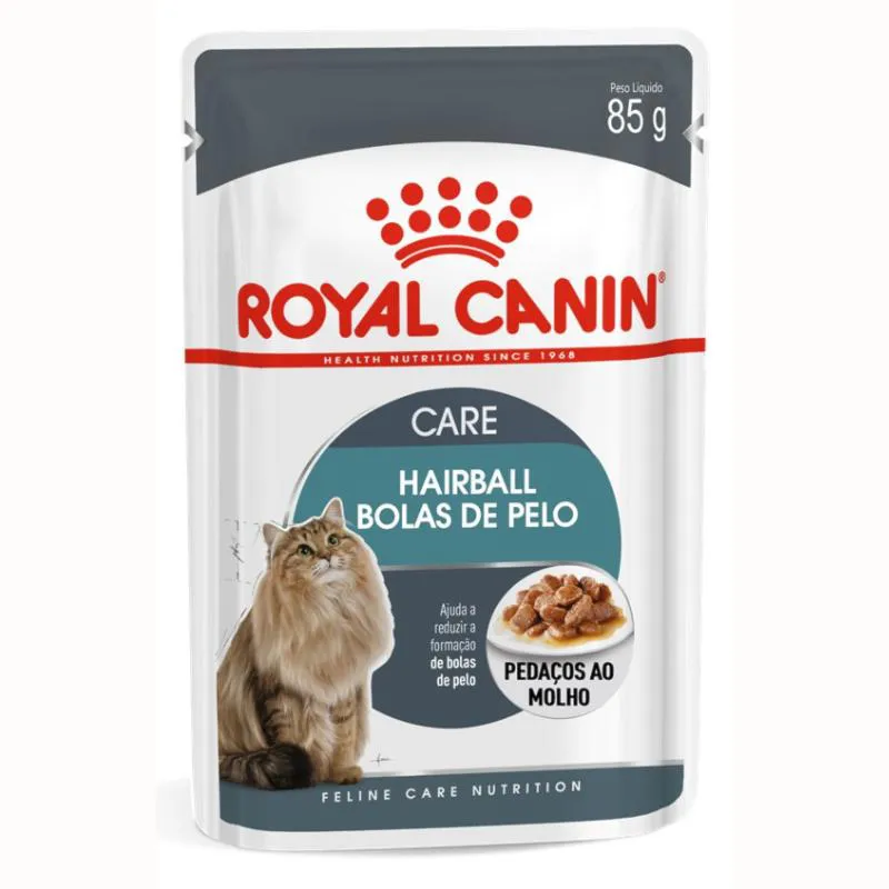 Kit 3 Sachê Royal Canin Hairball Bola Pelo Gato Adult 3X85Gr — Royal Canin | Farmácia Resyla