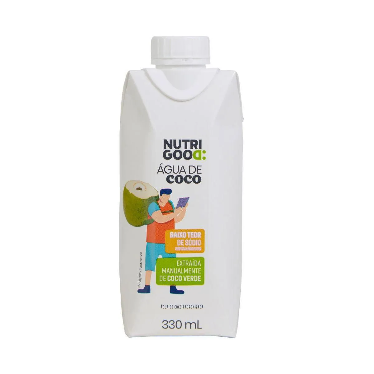 Água de Coco Natural Nutrigood 330ml — | Farmácia Resyla