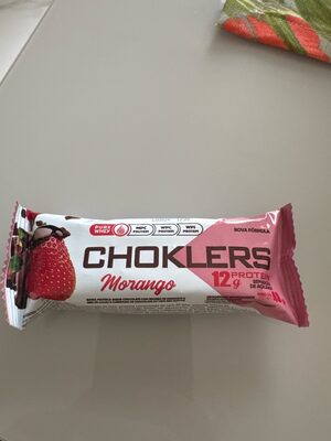 Choklers Barra Proteica Morango — | Farmácia Resyla