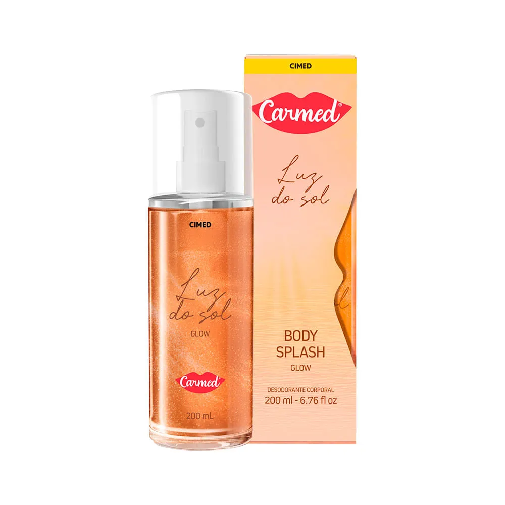Body Splash Carmed Luz Do Sol Glow 200ml — | Farmácia Resyla