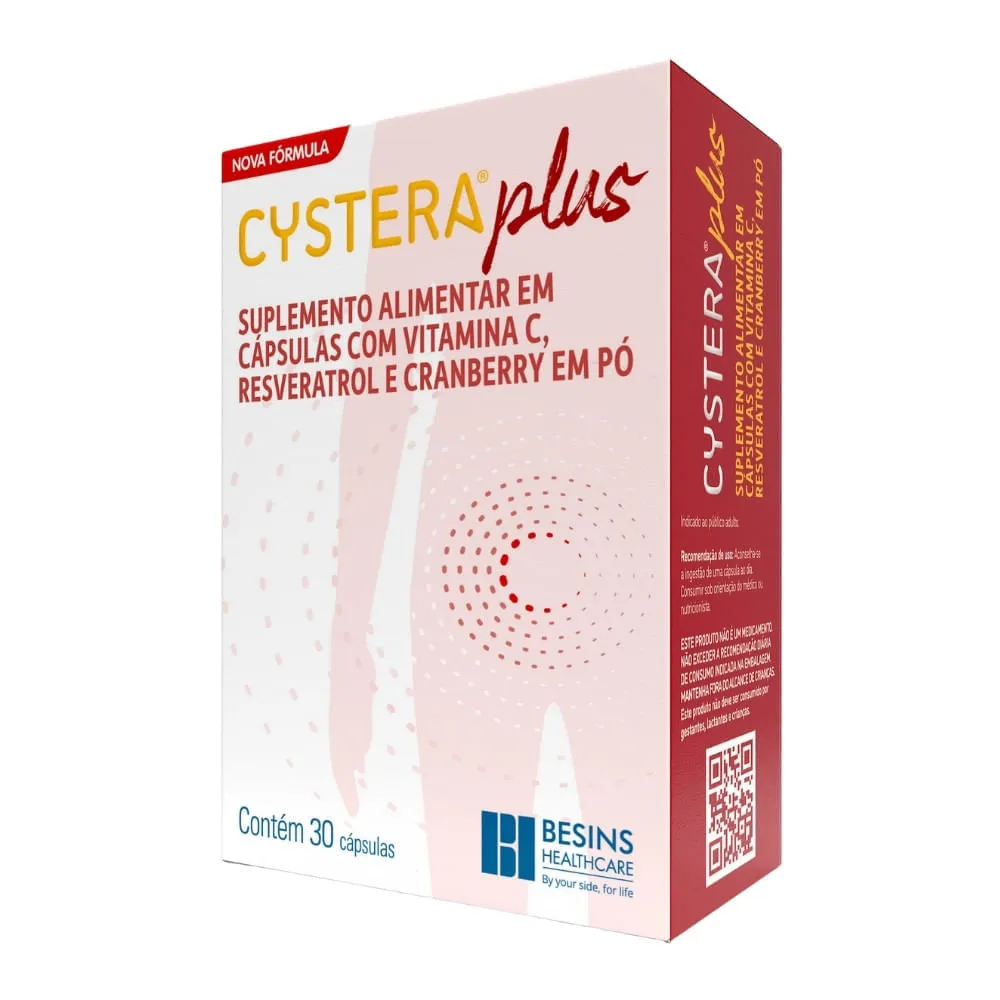 Cystera Plus Com 30 Capsulas Besins Healthcare — | Farmácia Resyla
