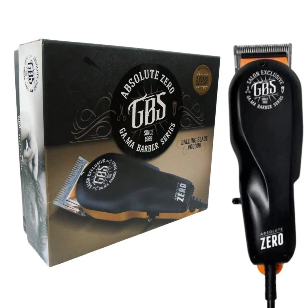 Máquina de Corte Gama Absolute Zero Gbs Barber Series 127v — | Farmácia Resyla