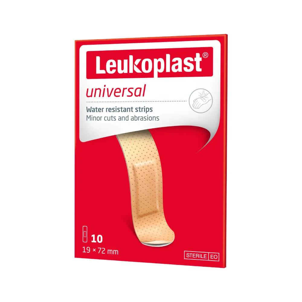 Curativo Leukoplast Com 10 Adesivos 19x72mm Universal — | Farmácia Resyla