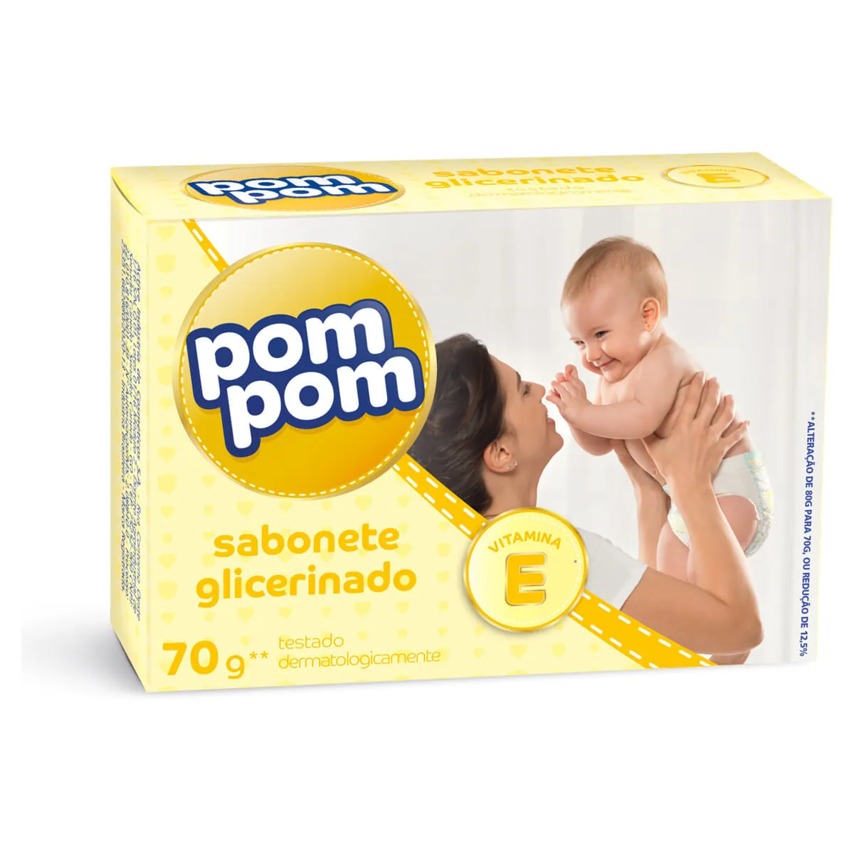 Sabonete Pom Pom Glicerinado 70g — Pom Pom | Farmácia Resyla