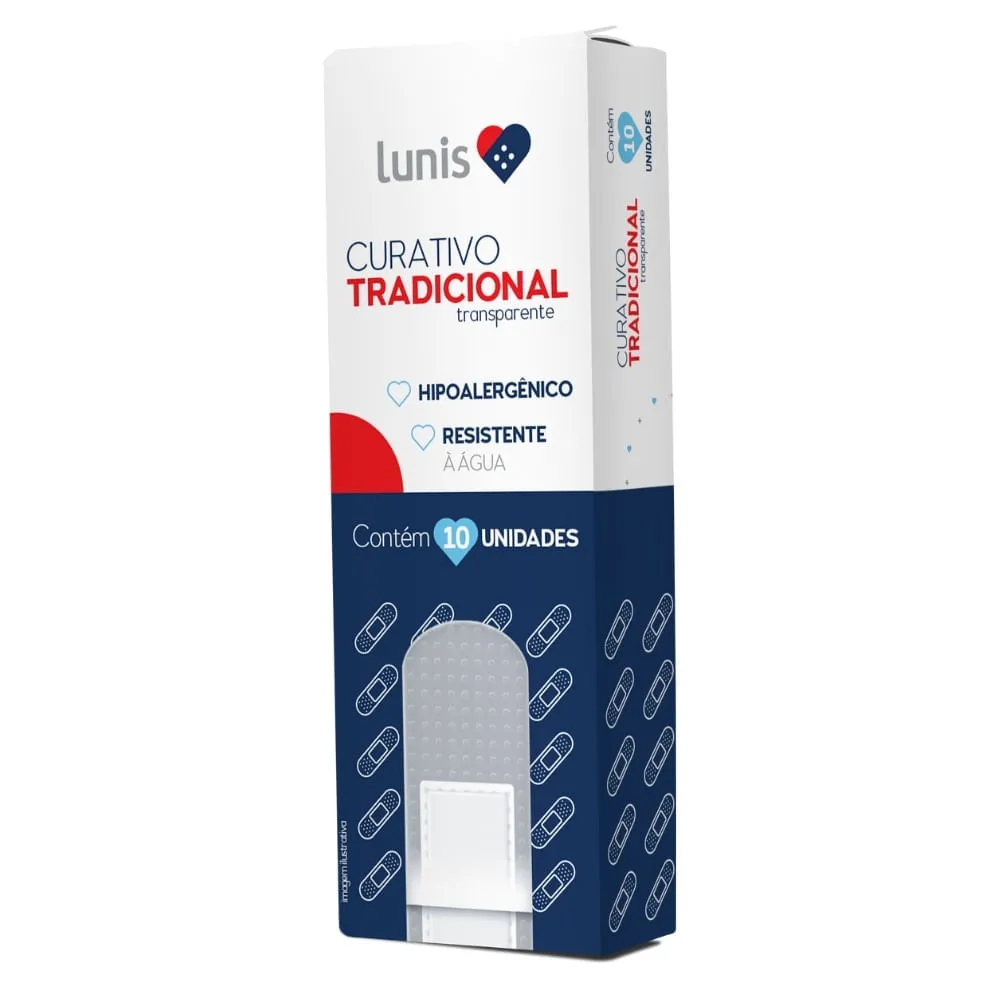 Curativo Transparente Lunis Com 10 Unidades — | Farmácia Resyla