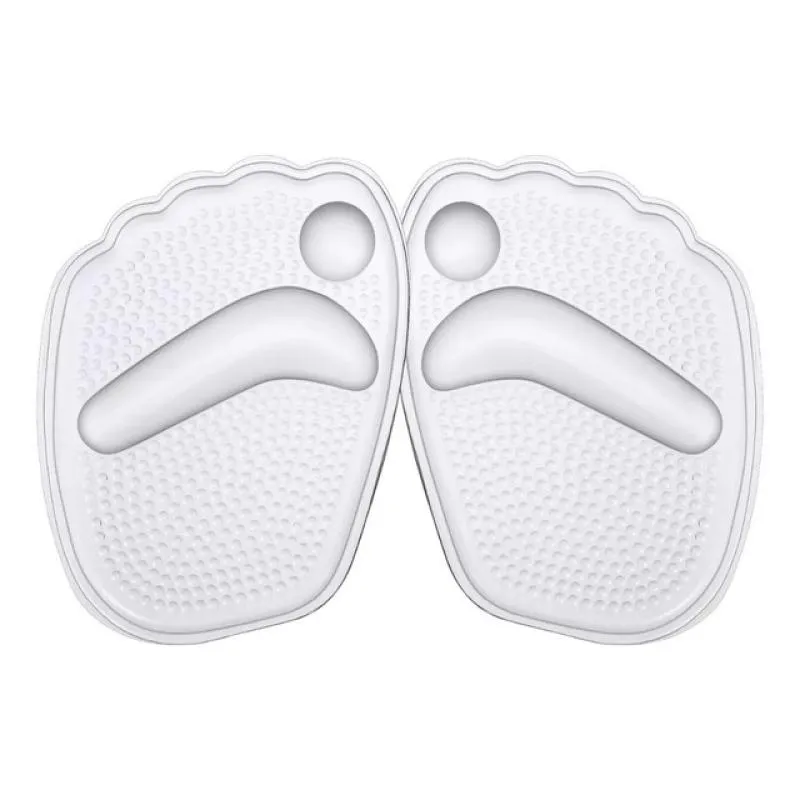 Par Palmilha Ortopédica Protetor Para Pés Almofadas Silicone Sapato Branco — | Farmácia Resyla