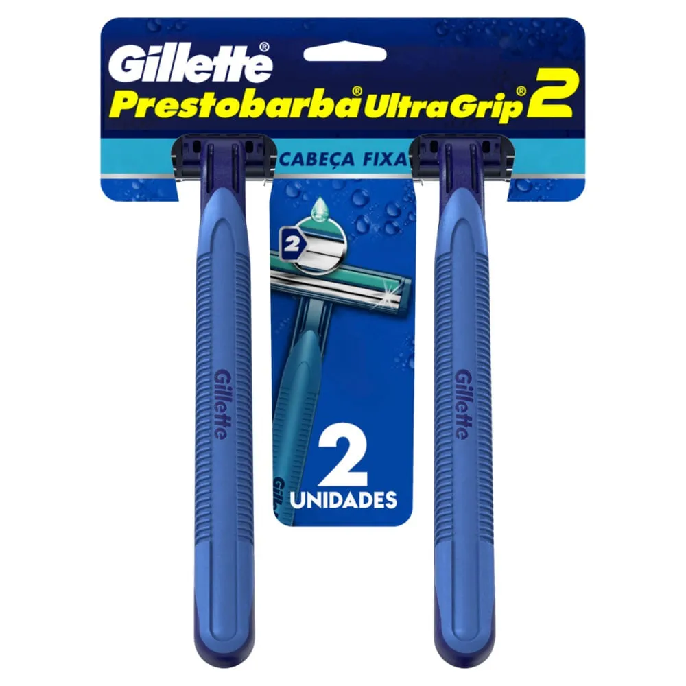 Aparelho Gillette Prestobarba Ultragrip Com 2 Unidades — Gillette | Farmácia Resyla