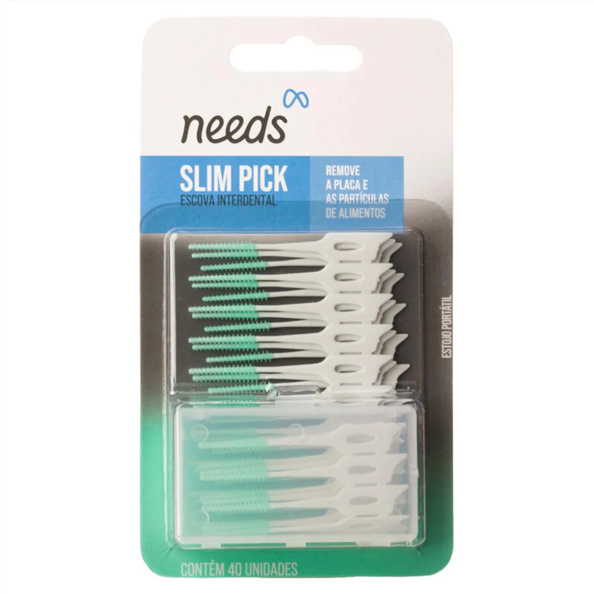 Escova Interdental Needs Slim Pick 40 Unidades — Needs | Farmácia Resyla
