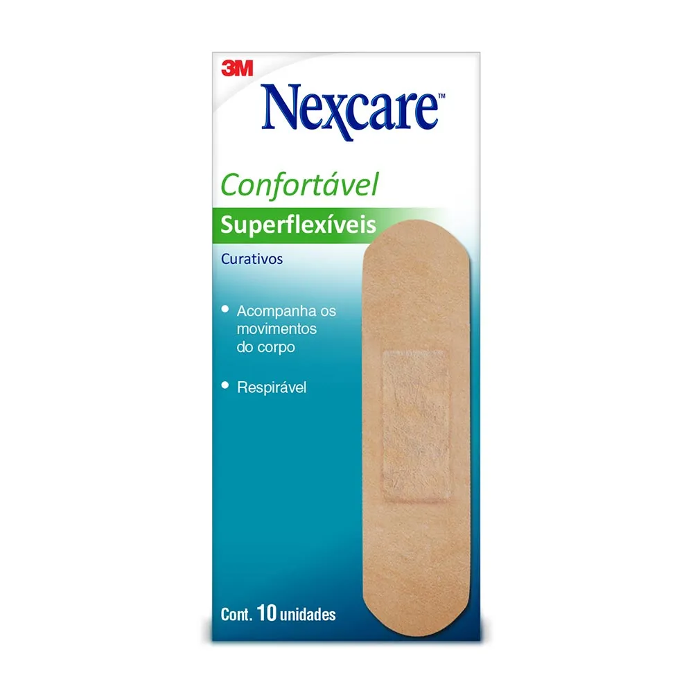 Curativos 3m Nexcare Superflexiveis Com 10 Unidades — | Farmácia Resyla