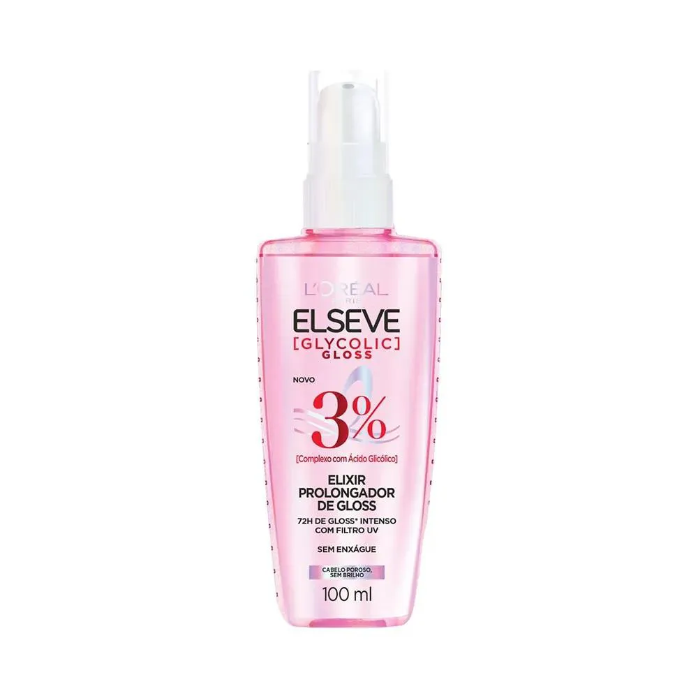 Elseve Sérum Capilar Prolongador de Gloss Glycoli 100Ml — Elseve | Farmácia Resyla