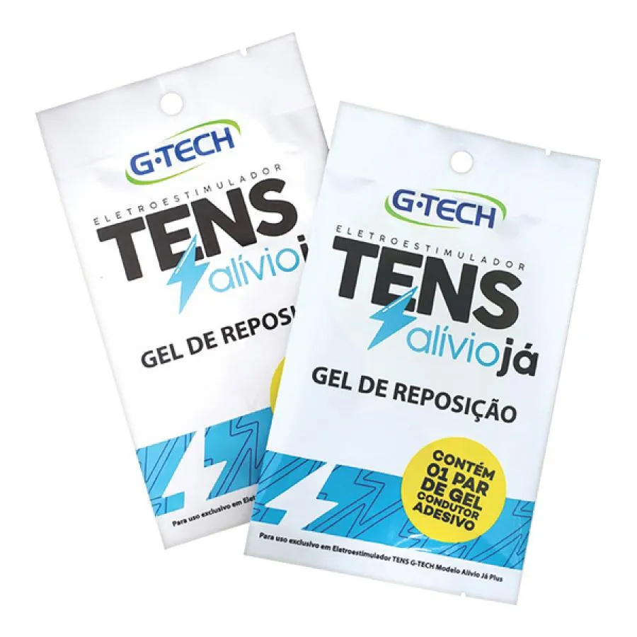 Gel De Reposicao Para Eletroestimulador Tens Alivio Ja G-tech 1 Par — | Farmácia Resyla