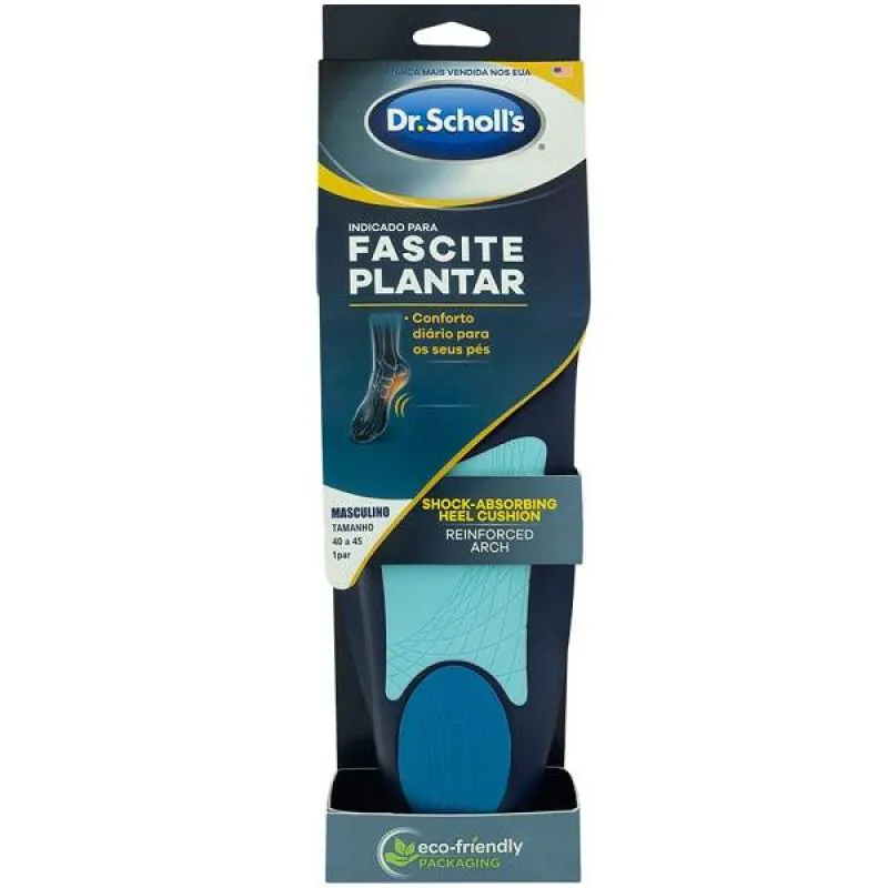 Palmilha Dr. Scholls P/ Alivio da Fascite Plantar (esporao) 40-45 — | Farmácia Resyla