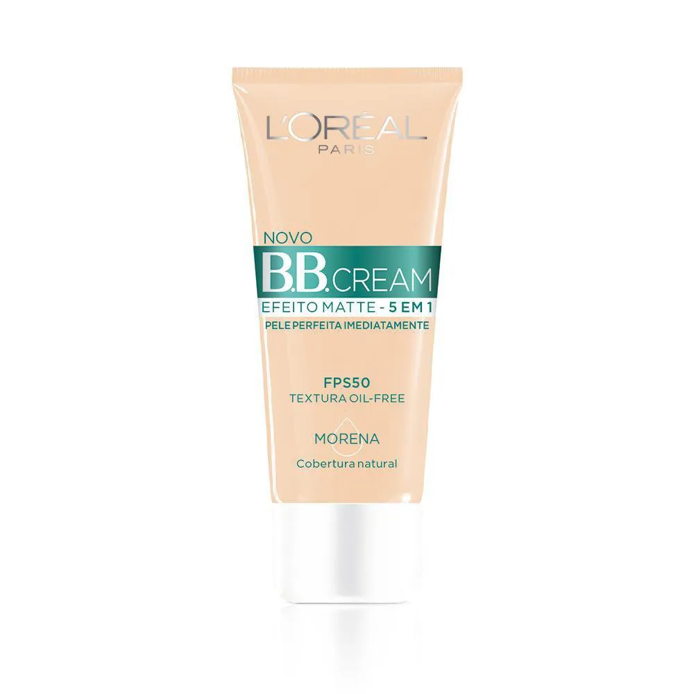 Base BB Cream L'Oréal Paris Efeito Matte 5 em 1 Cor Escura FPS 50 30ml — L'Oréal Paris | Farmácia Resyla