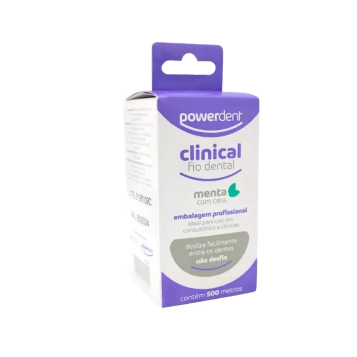 Fio Dental Sabor Menta Clinical 500 M Econômico Powerdent — | Farmácia Resyla