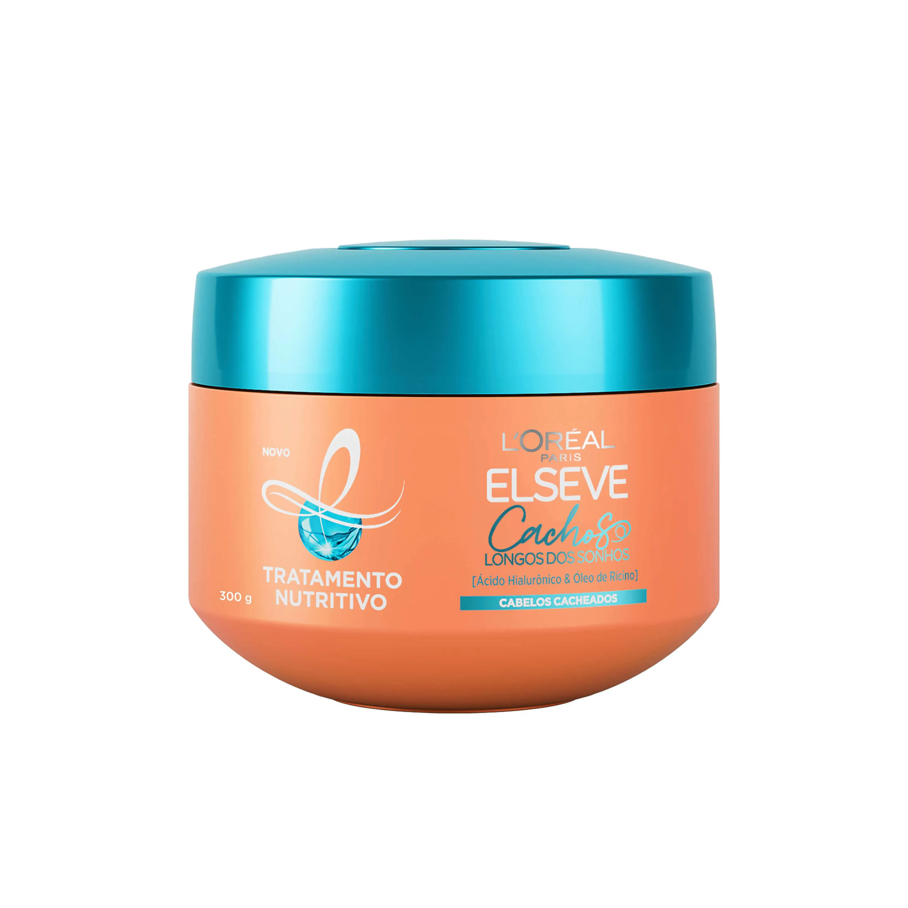 Creme de Tratamento Cabelo Cacheado L'Oréal Paris Elseve Cachos Longos dos Sonhos Tratamento Intensivo para Cachos 300ml — L'Oréal Paris | Farmácia Resyla