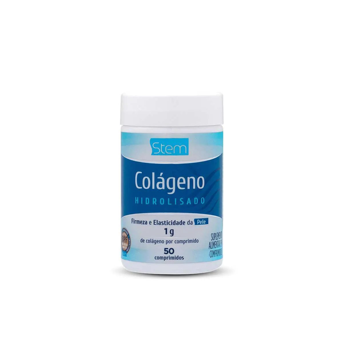 Colágeno Hidrolisado Stem com 50 comprimidos — | Farmácia Resyla