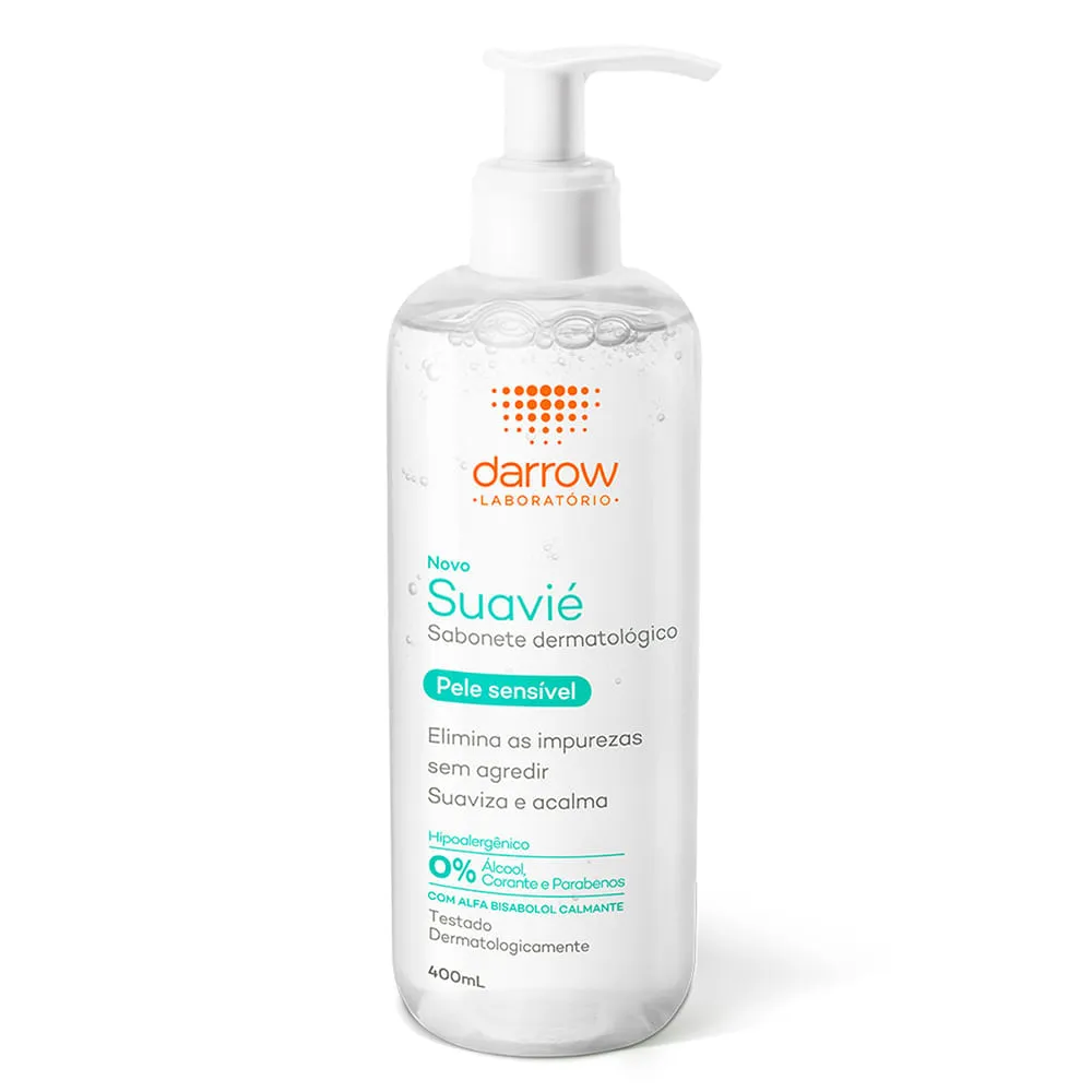 Sabonete Líquido Dermatológico Darrow Suavié Pele Sensível 400ml — | Farmácia Resyla