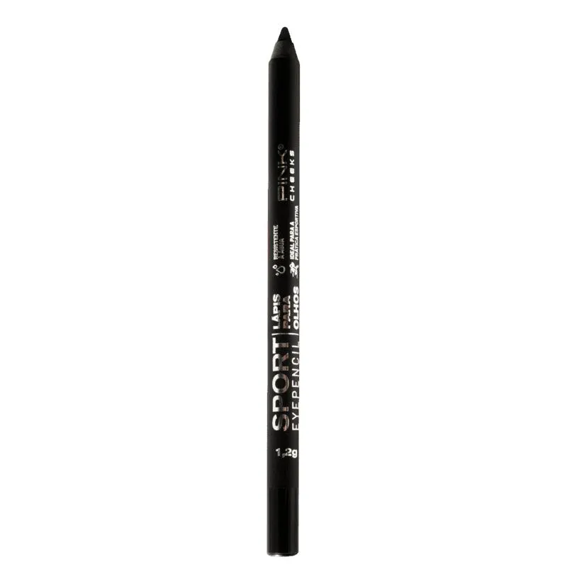Lápis De Olhos Sport Eyepencil Preto 1,2g - Pink Cheeks — | Farmácia Resyla