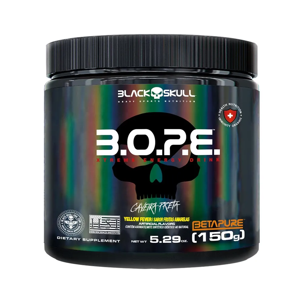 Black Skull Bope 150gr Frutas Amarelas — Black Skull | Farmácia Resyla