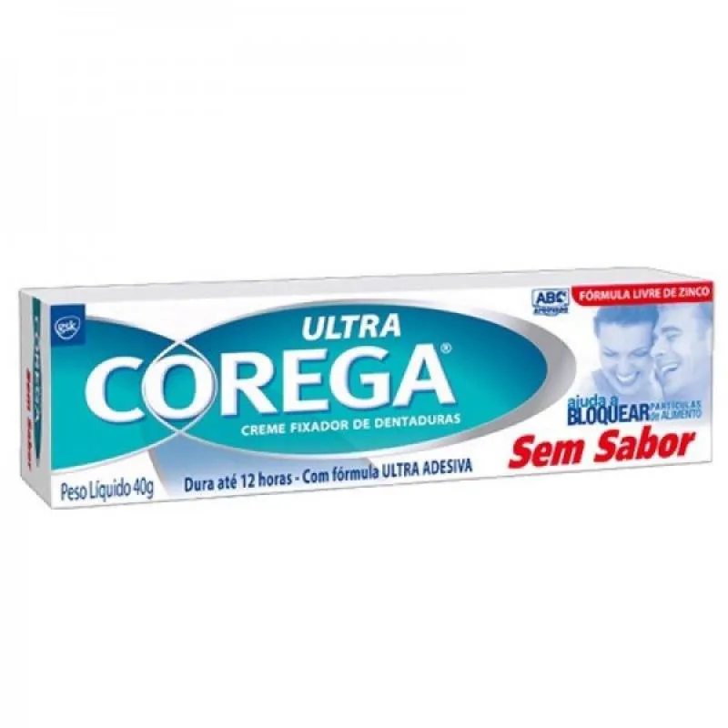Corega Ultra Cr sem Sabor 19g — Corega | Farmácia Resyla