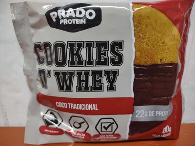 Prado Protein Cookies D'Whey - Coco Tradicional — | Farmácia Resyla