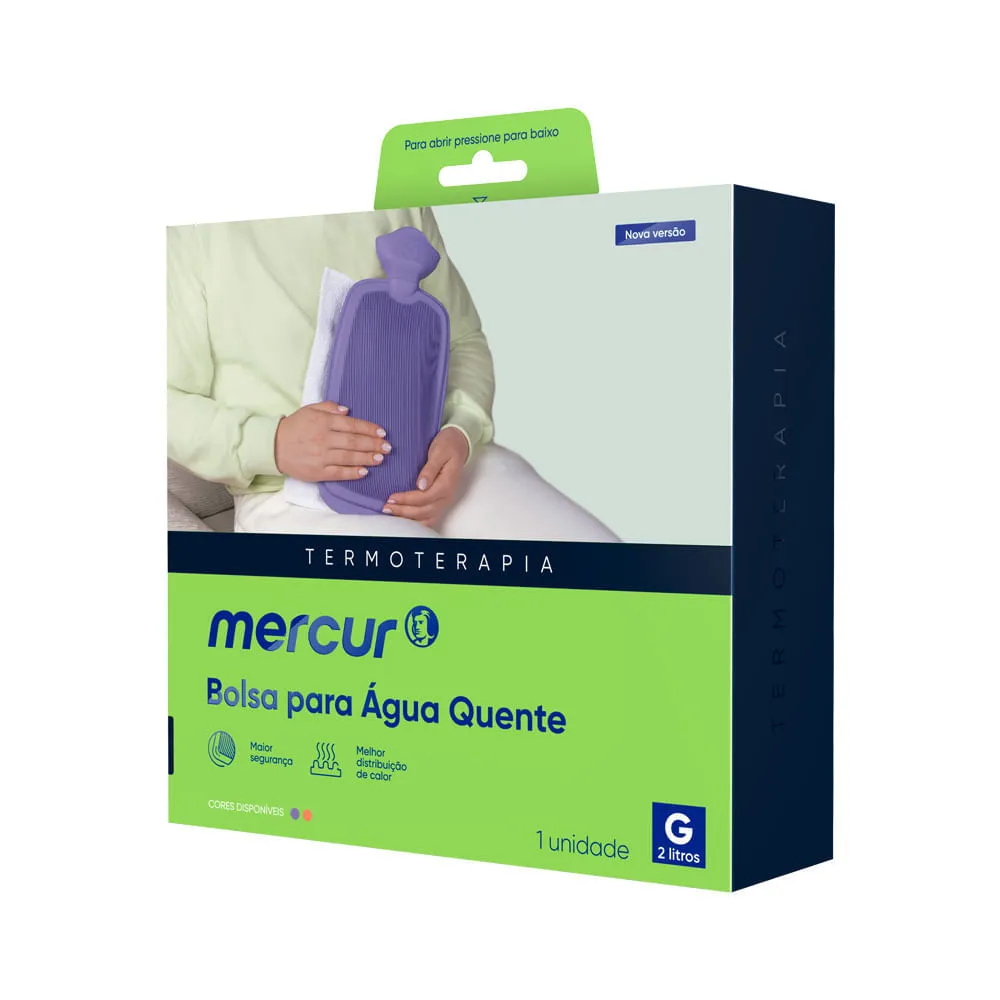 Bolsa Para Agua Quente Mercur Termoterapia G 2l Lilas Com 1 Unidade — | Farmácia Resyla