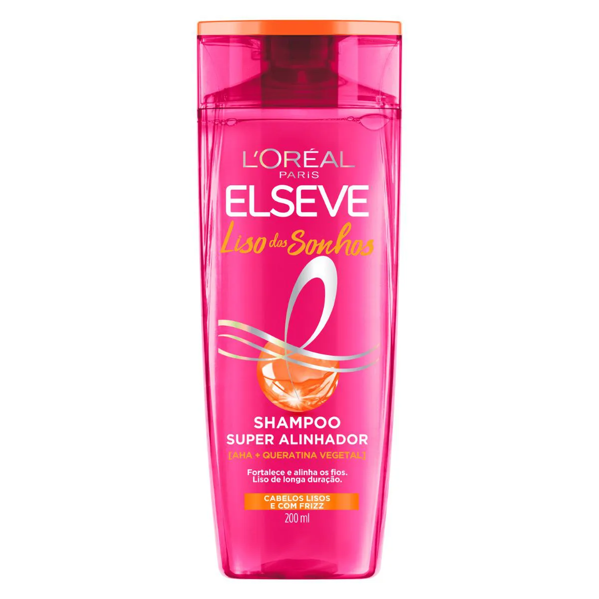 Shampoo Elseve Liso dos Sonhos Super Alinhador com Queratina Limpeza com Efeito Alisante 200ml — Elseve | Farmácia Resyla