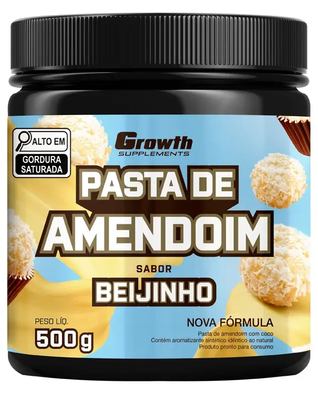 Pasta De Amendoim Sabor Beijinho 500g — | Farmácia Resyla