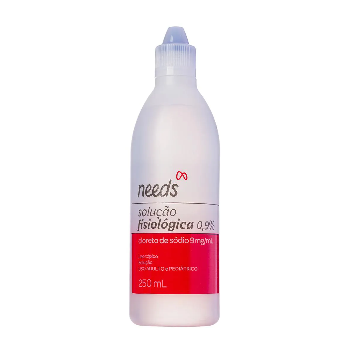 Soro Fisiológico Cloreto de Sódio 0,9% Needs 250ml — Needs | Farmácia Resyla