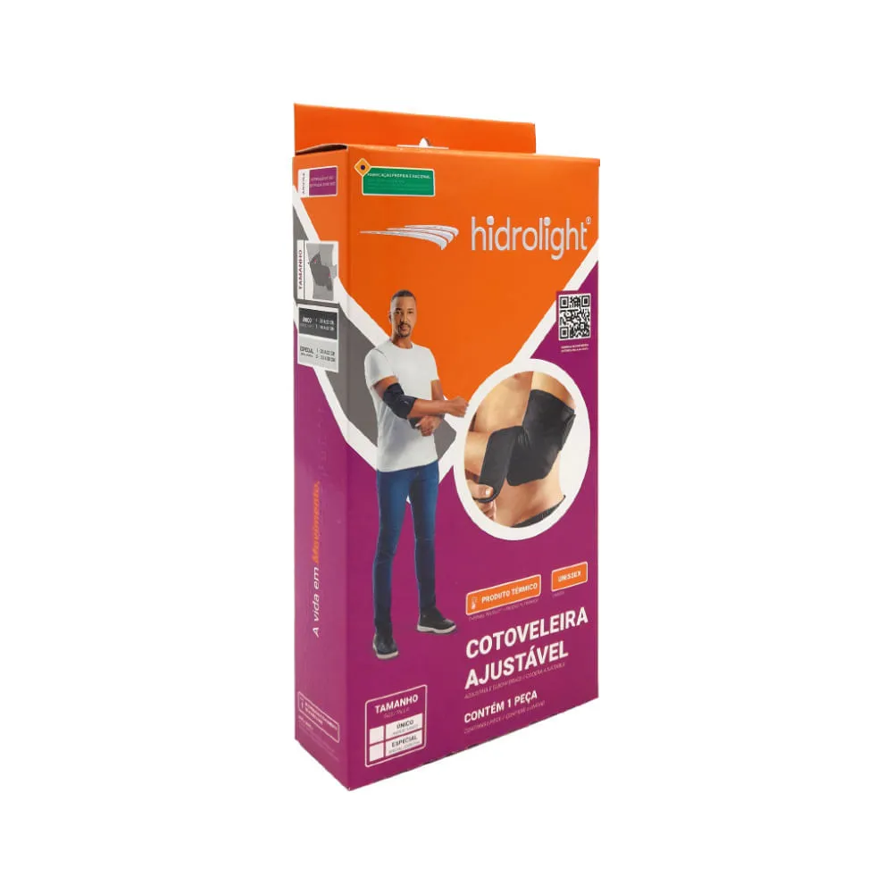 Cotoveleira Hidrolight Com 1 Tamanho Unico Preto — | Farmácia Resyla