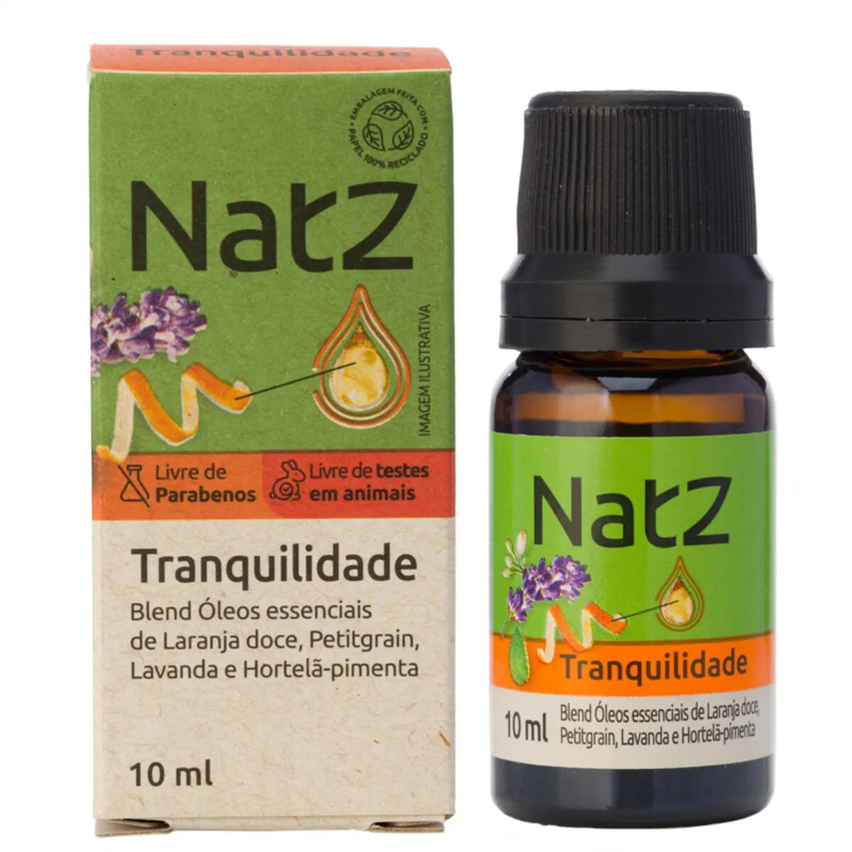 Óleo Essencial Blend Natz Tranquilidade 10ml — Natz | Farmácia Resyla