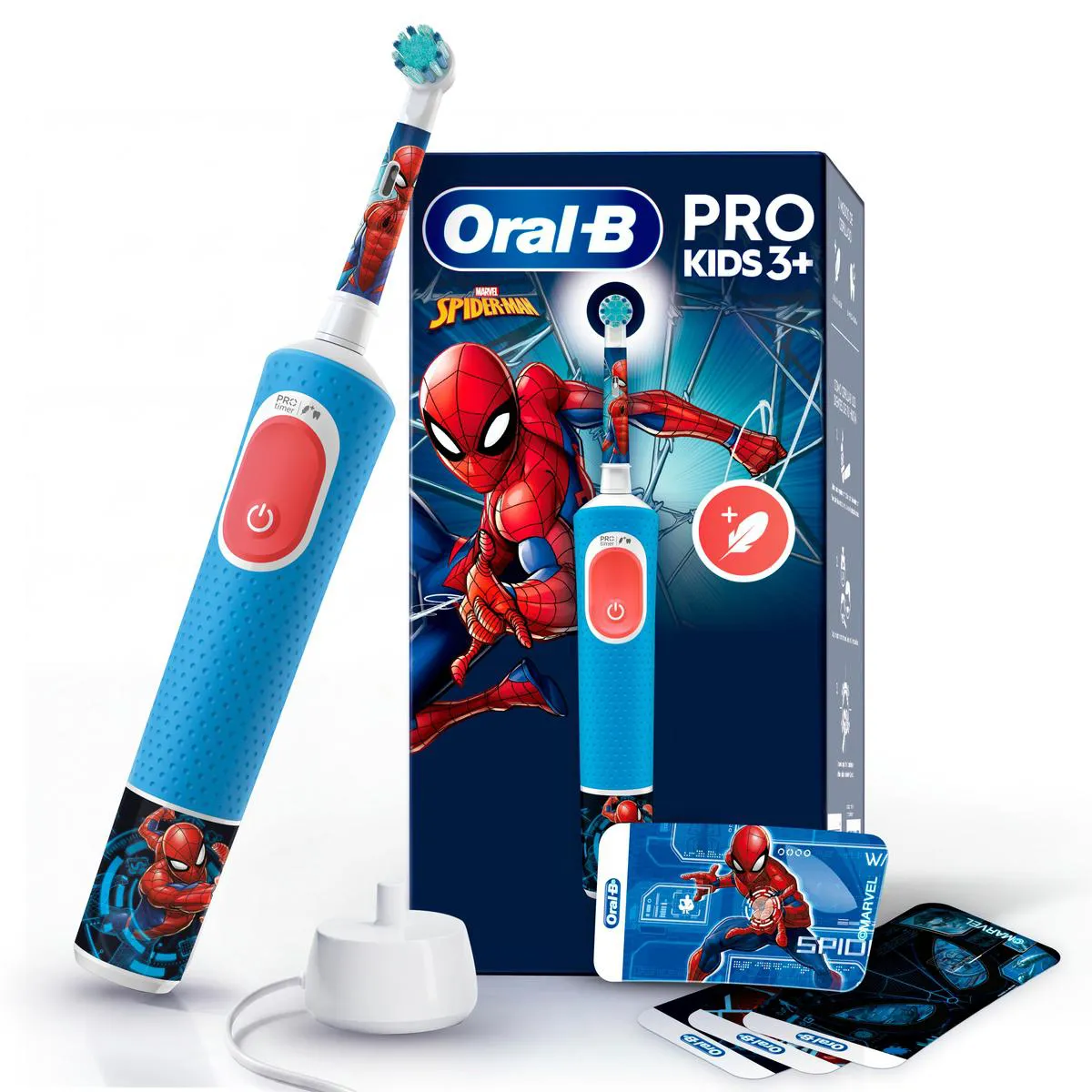 Escova de Dente Elétrica Infantil Oral-B Marvel Homem-Aranha — Oral-B | Farmácia Resyla